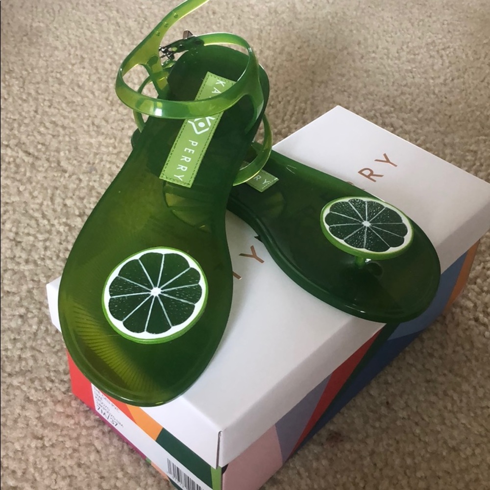 Lime Katy Perry Sandals